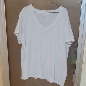 Bobbie Brooks White Oversized Short Sleeve T-Shirt
